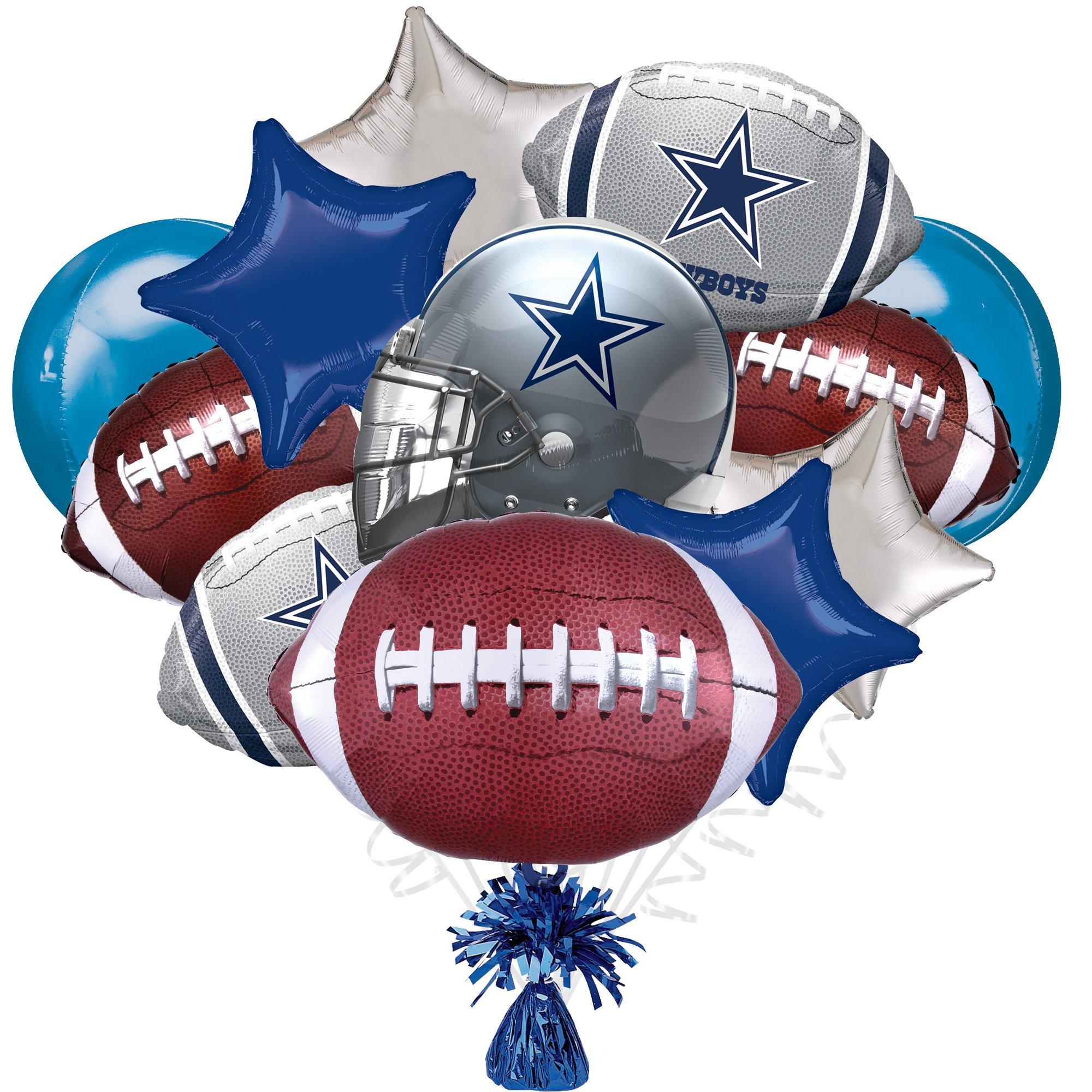 Dallas Cowboys Foil Balloon Bouquet